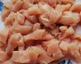 Salátahalom csirkeropogóssal (air fryer) recept fázis 1 fotója