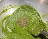 A picture of step 10 of Palak paneer.