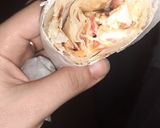 A picture of step 3 of Chicken paratha roll with lemon cupcakes.