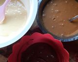 Foto del paso 3 de la receta: Budín tricolor de naranja, dulce de leche y cacao🧉