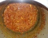 A picture of step 4 of Besan ke gatte ki sabji.