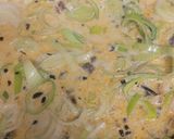 A picture of step 2 of Leek and Potato Soup.