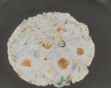 A picture of step 5 of Arrowroot Potato masala Roti.