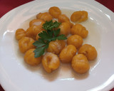 Foto del paso 5 de la receta: Ñoquis de cáscara de calabaza (sin gluten, sin huevo)