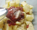 Mediterrán paradicsomos burgonya🍅 recept fázis 5 fotója