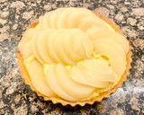 Foto del paso 12 de la receta: Tarta con peras en almíbar y crema de almendras “sin gluten “