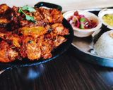 A picture of step 6 of Pakistani streetstyle Chicken Karahi/ Kadai Chicken.