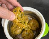 A picture of step 5 of Gluten-Free Jawar Flour Daal Baati.