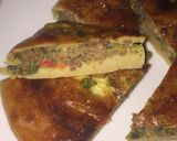 A picture of step 5 of Qeema Naan.