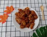 Hình bước làm 6 của món Gà viên sốt mật ong cay