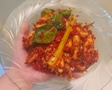Foto langkah ke 5 dari resep Cumi Asin Pedas.