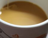 A picture of step 3 of Chai karak.