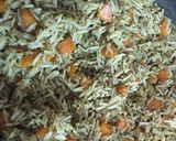 صورة لخطوة 6 من وصفة رز باللحم المثروم والجزر اللذيذ جدا