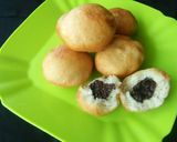 Foto langkah ke 12 dari resep Roti Goreng Coklat Tanpa Telur (Mulus+Empuk) Takaran sendok.