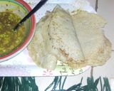 A picture of step 2 of Pancake wt kayan ciki pepper soup.