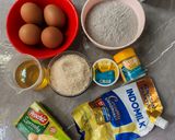 Foto langkah ke 1 dari resep Bolu Ketan Hitam Keju Lumer #628.