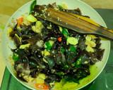 Foto langkah ke 5 dari resep Tumis jamur kuping dan jagung muda (cocok untuk diet).
