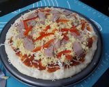 Foto langkah ke 6 dari resep Pizza minim ulen.