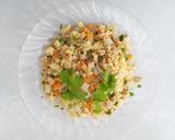 Hình bước làm 10 của món Cơm chiên chả trứng