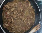 Foto del paso 4 de la receta: Champiñones con jamón
