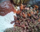 Foto del paso 5 de la receta: Pastel de "carne" de lentejas y frijol🤔😐🤨