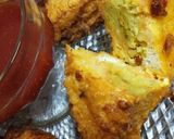 A picture of step 7 of Bread pakoda.