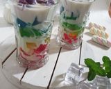 Foto langkah ke 6 dari resep Es Jelly Pelangi.