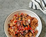 Foto langkah ke 7 dari resep Tempe Bumbu Lodeh + Sambal Matah.