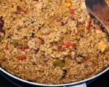 Foto del paso 2 de la receta: Arroz con pulpo y gambas al ajillo