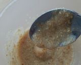 A picture of step 4 of Vickys Syrup Loaf Cake, GF DF EF SF NF.