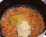 A picture of step 5 of Paneer Chaman.
