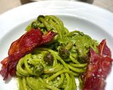 Foto langkah ke 7 dari resep Creamy Matcha Pasta.