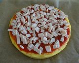Une image de l'étape 3 de Pizza de Polenta                                       #tomate.