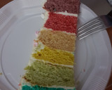 Foto del paso 12 de la receta: Tarta cumpleaños unicornio