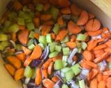 Chickpea and vegetable soup - vegan recipe step 1 photo