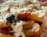 Une image de l'étape 3 de Pasta, feta, parmigiano.