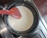 A picture of step 2 of Paneer Kheer.