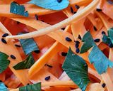 Foto del paso 4 de la receta: Ensalada de zanahoria en tiras 🥕