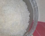 A picture of step 2 of Basbousa.