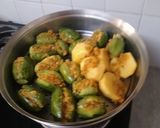 A picture of step 3 of Traditional Gujarati Thali.