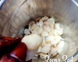 A picture of step 2 of Lima or Butter Beans Hummus.