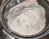 A picture of step 2 of Chocolicious Walnut Cake (Eggless).
