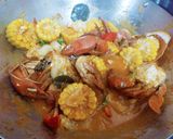 Foto langkah ke 6 dari resep Kepiting Saus Padang mamitakaeshi.