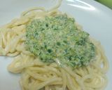 Foto del paso 4 de la receta: FIDEOS CON BRÓCOLI Y CREMA 🥦
