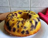 Áfonyás kuglóf recept fázis 7 fotója