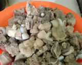 Foto langkah ke 1 dari resep 19. Gulai babat jeroan sapi santan.