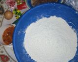 A picture of step 1 of Flour moi moi.
