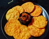 बेसन मठरी (Besan Mathri recipe in hindi) रेसिपी चरण 4 फोटो