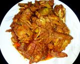 Foto langkah ke 8 dari resep Rendang (Kalio) Ayam dan Nangka Muda.