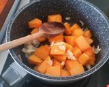 Une image de l'étape 3 de Risotto au butternut.